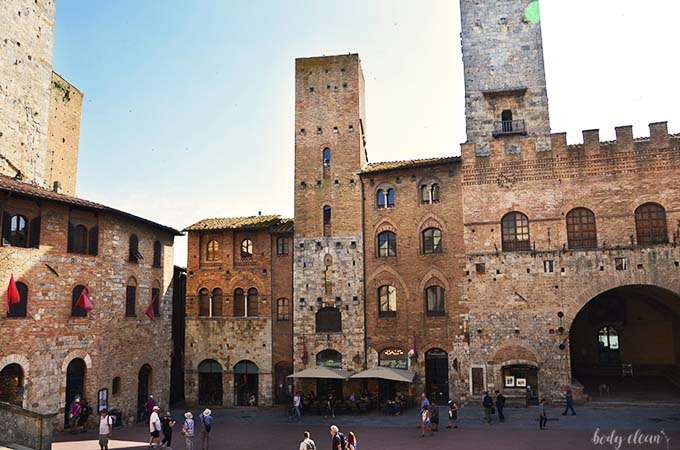 San Gimignano Toskania najpiękniejsze miejsca